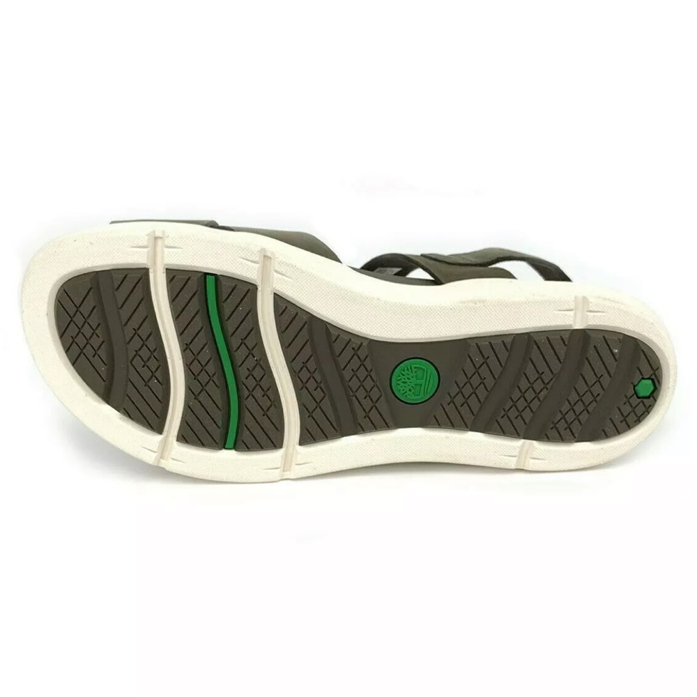 Women's Timberland Wilesport Olive Green Leather Strap Sandals olive - Picture 7 of 15